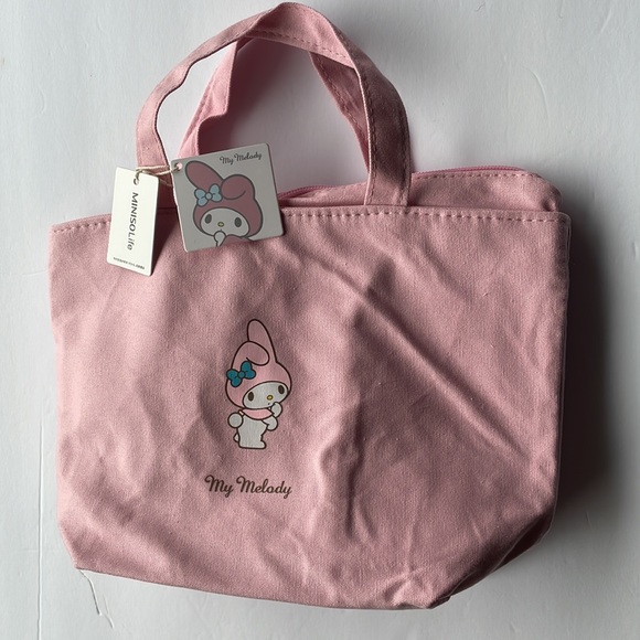 Miniso Sanrio My Melody Trapezoid lunch bag - Picture 3 of 6
